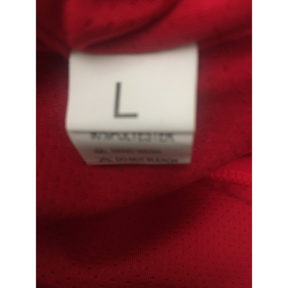 Women's One Piece Swimsuit One Shoulder One Side Cut Outs Red Medium - Picture 6 of 6